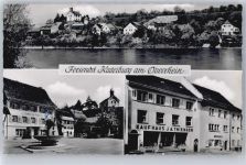 79790 W7897 Kadelburg - Geschäft Kaufhaus Thienger, Gasthof zum Ochsen