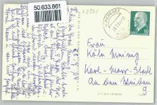 18569 O2331 Schaprode - gel. 29.07.64, Dorfstrasse, Schiffsanlegestelle