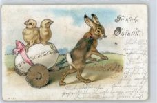 Ostern Glitzer Gebrauchsspuren