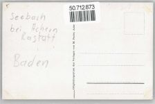 77889 W7596 Seebach , Baden Gebrauchsspuren Kernhof, Achertal