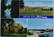 26802 W2956 Oldersum - Kirche, Hafen