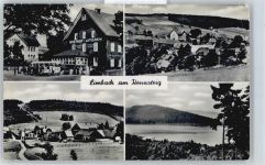 98749 O6421 Limbach b Neuhaus a Rennweg Gebrauchsspuren Gasthof