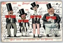 03238 O7980 Finsterwalde - Künstlerkarte Gesangsverein