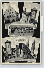 35410 W6303 Villingen , Kr Gießen - Kirche, tor