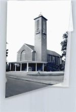 25469 W2083 Halstenbek , Holst FOTO KEINE AK Foto mit Negativ, Kirche