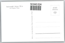 87509 W8970 Immenstadt i. Allgäu - Blick zu den Allgäuer Alpen