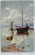 C.Eilers , Boot am See Künstler