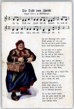 Die Dicke von Zwicke Erzgebirge Liederkarte
