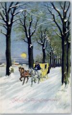 Postkutsche, Neujahr Hoffmann, Ad.