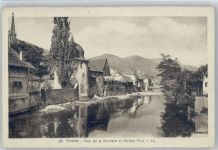 68800 Thann Tann , Thann - Tour de la Sorciere et Riviere Thür