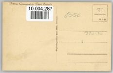91327 W8556 Gößweinstein 1920 Kupfertiefdruck Schloß Gössweinstein u. Kirche
