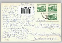 Künstler AK Fallschirm 1959