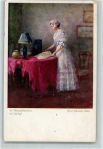 sign Karl Schuster - Morgenhäubchen - Wiener Kunst Buch lesen