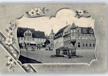 09603 O9201 Siebenlehn Gebrauchsspuren Marktplatz
