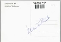 Helmut Rohde MdB Autogramm Politik