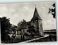 27324 W2813 Hassel (Weser) - Kirche mit Friedhof