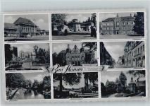 59063 W4700 Hamm , Westf - Bahnhof Badehaus Kurhaus Oststrasse Schloß Heessen Oberlandgericht Bärenbrunnen Südring Nordring