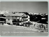 Brunecker Haus Winter Hüttenstempel Berghütte