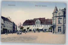 09603 O9201 Siebenlehn - Marktplatz mit Ratskeller