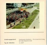 27472 W2190 Duhnen FOTO KEINE AK Foto montiert auf Karton