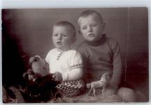 Foto-Karte Teddy Mondschein