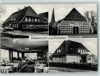 21726 W2164 Oldendorf , Kr Stade - Neumann's Gastt- und Pensionshaus Innenaufnahme Clubzimmer Gästehaus 4-Bildaufnahme