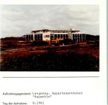 26465 W2941 Langeoog FOTO KEINE AK Appartementhotel Aquantis Foto montiert auf Karton