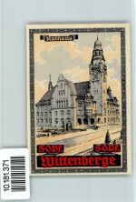 19322 O2900 Wittenberge , Prignitz - Notgeld Rathaus