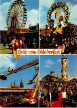 Riesenrad, Karussell AK Oktoberfest 1979