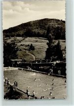 O6054 Gehlberg Waldbad Schwimmen