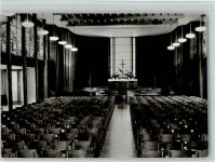O3703 Elbingerode (Harz) Diakonissen-Mutterhaus Neuvandsburg Innenaufnahme Kirchensaal Krankenhaus