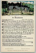 Mundart Nr. 25 AK Günthers Selbstverlag Erzgebirge Liederkarte 1930