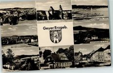 09468 O9307 Geyer Gebrauchsspuren Teichschänke Karl Marx Platz Stauweiher Großer Teich