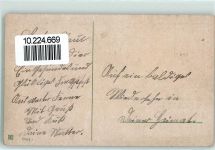 vermenschlicht Pfingsten AK Maikäfer Gebrauchsspuren
