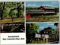 W8371 Bayerisch Eisenstein Grenzbahnhof Grenze