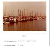 27472 W2190 Cuxhaven FOTO KEINE AK Alte Segler Seglerhafen Foto montiert auf Karton