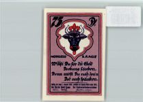 18299 O2603 Laage - Notgeld Stier