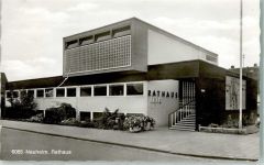 64569 W6085 Nauheim , Kr Groß-Gerau Gebrauchsspuren Rathaus