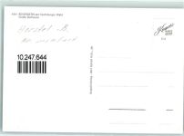 48477 W4446 Bevergern , Westf - Rückseite mit Abschürfungen bzw Kleberesten Grosse sCHLEUSE