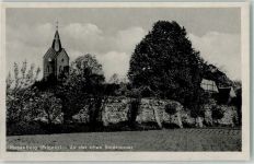 16945 O1922 Meyenburg , Prignitz - Alte Stadtmauer