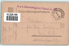 Versöhnung AK Kuss 1916