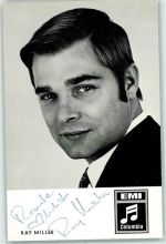 Ray Miller Originalautogramm Schlagersänger