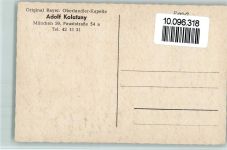 Bayr. Oberlandler Kapelle Adolf Kolatzny AK Volksmusik Musikgruppe