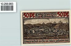 99817 O5900 Eisenach , Thür - Notgeld 50 Pfennig