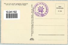 Ostlerhütte - Breitenberg Hüttenstempel