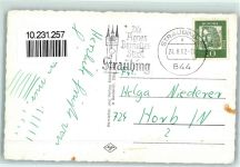 94315 W8440 Straubing - Ortsansichten