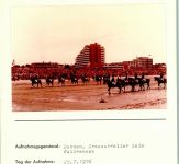 27472 W2190 Duhnen FOTO KEINE AK Foto montiert auf Karton