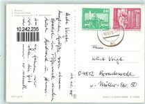 07381 O6840 Pößneck - Rathaus Hotel Posthirsch Erholungsheim Dr. I. P. Semmelweis