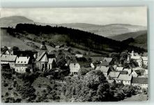 01778 O8246 Lauenstein , Sachs - Blick zum Geising Rückseite mit Abschürfungen bzw Kleberesten