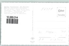 56321 W5401 Brey Gebrauchsspuren Rückseite mit Abschürfungen und Kleberesten Gasthaus Alte Weinstube